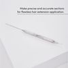 image:imagePro Pulling Needle for ITip Hair Extensions by The Hair Shop  Stainless Steel Threading and Sectioning Tool for Tubes Beads Microbeads Microlinks 1 Unit1 Count Pack of 1