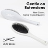 image:imageThe Hair Shop Black Loop Brush  Salon Professional Grade with Matted Black and Ergonomic Design  Safe Detangler Tool for 100 Remy Human and Synthetic Hair Extensions and WigsBeige