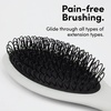 image:imageThe Hair Shop Black Loop Brush  Salon Professional Grade with Matted Black and Ergonomic Design  Safe Detangler Tool for 100 Remy Human and Synthetic Hair Extensions and WigsBeige