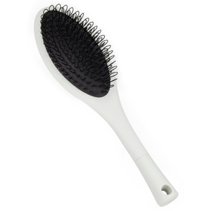 image:imageThe Hair Shop Black Loop Brush  Salon Professional Grade with Matted Black and Ergonomic Design  Safe Detangler Tool for 100 Remy Human and Synthetic Hair Extensions and WigsBeige